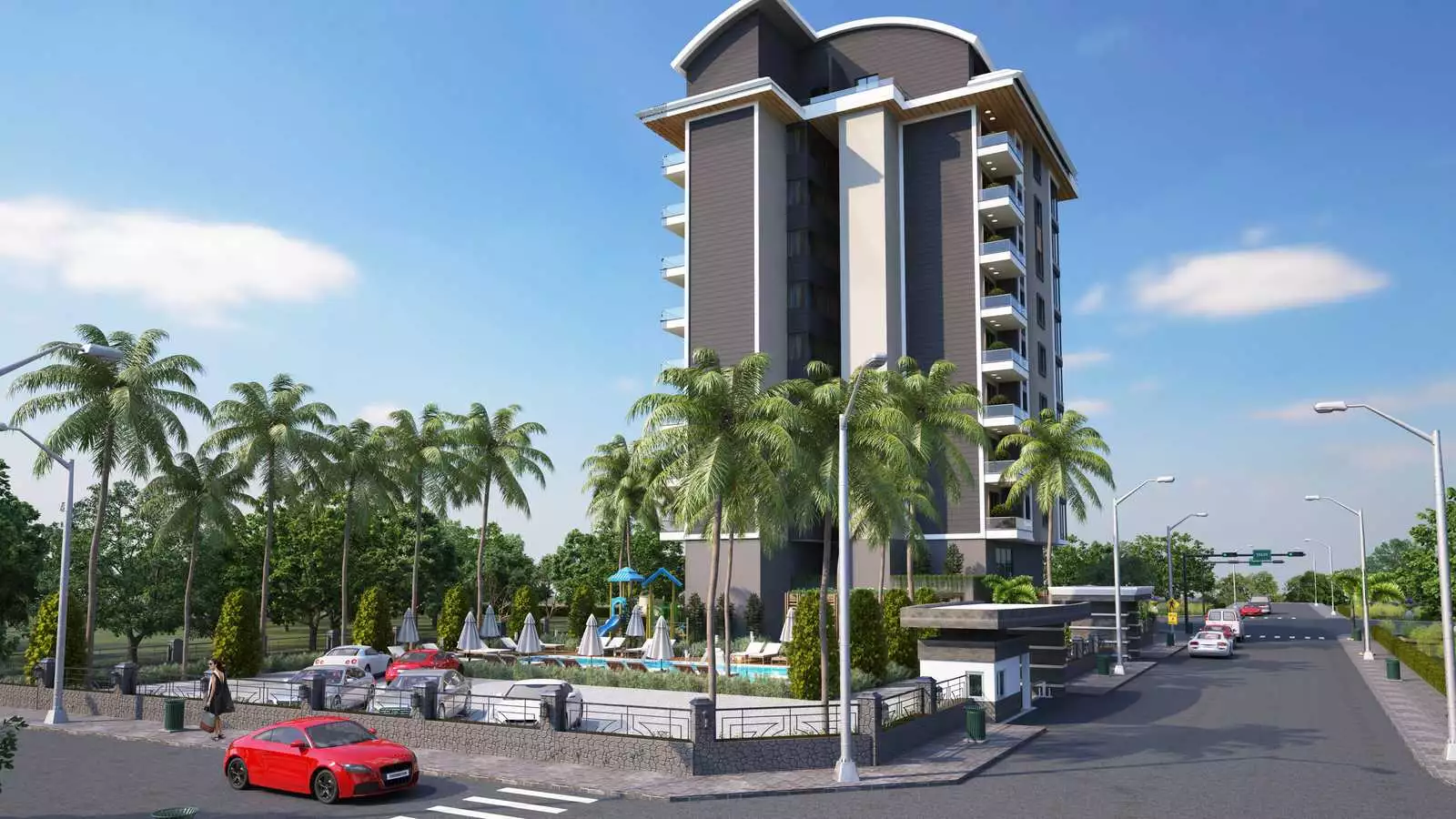 Квартира 50м² в Турции, Махмутлар. Стоимостью 115000€ аренда фото-3