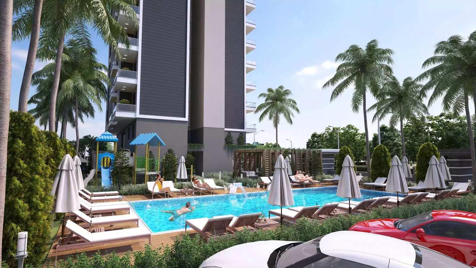 Квартира 50м² в Турции, Махмутлар. Стоимостью 115000€ аренда фото-10