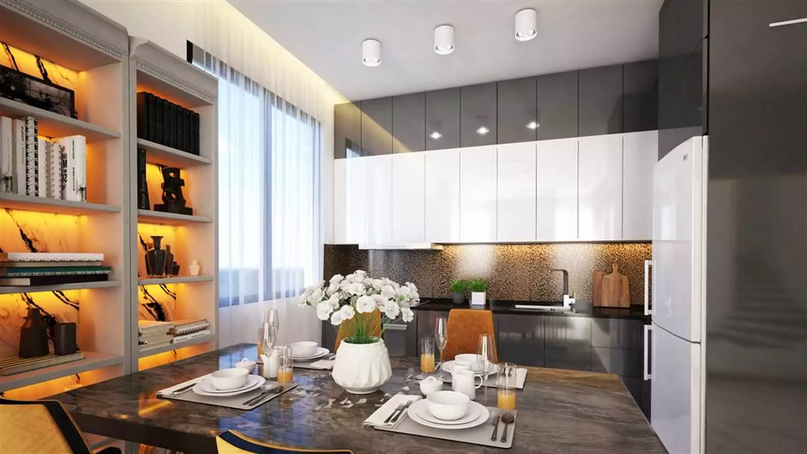 Квартира 50м² в Турции, Махмутлар. Стоимостью 115000€ аренда фото-16