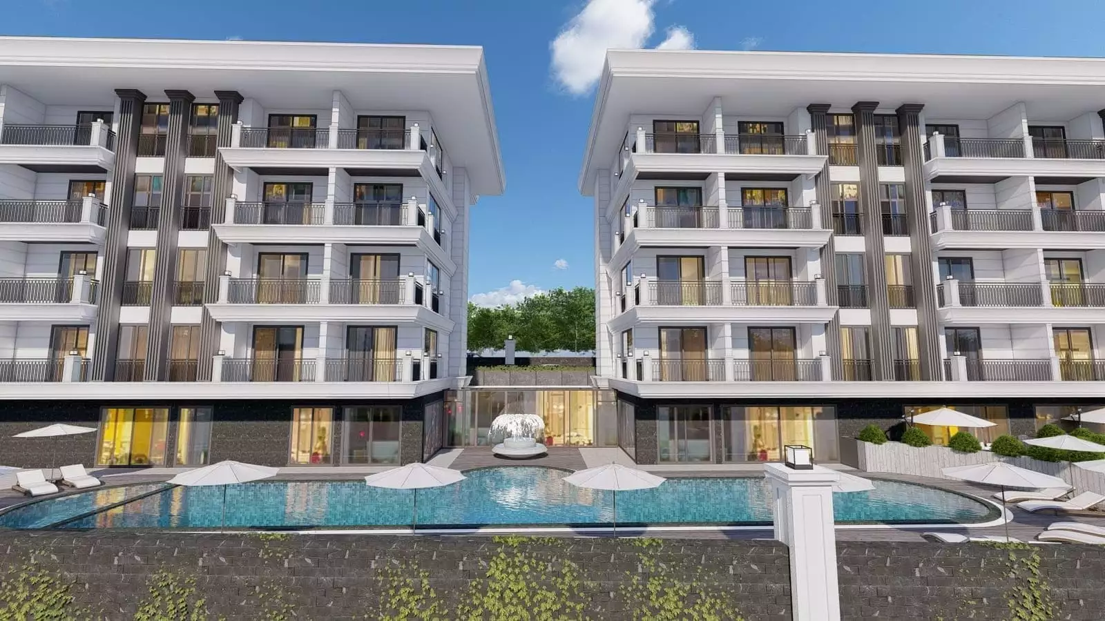 Квартира 51м² в Турции, Конаклы. Стоимостью 110000€ аренда фото-2