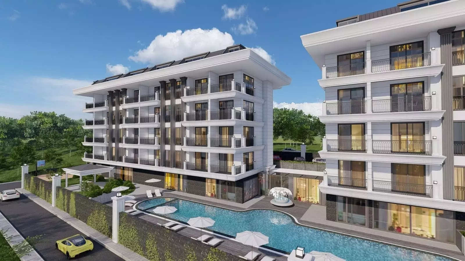 Квартира 51м² в Турции, Конаклы. Стоимостью 110000€ аренда фото-5