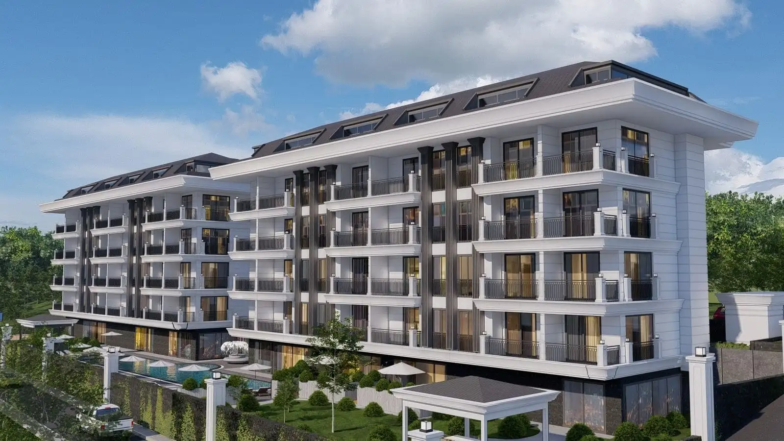 Квартира 51м² в Турции, Конаклы. Стоимостью 110000€ аренда фото-3