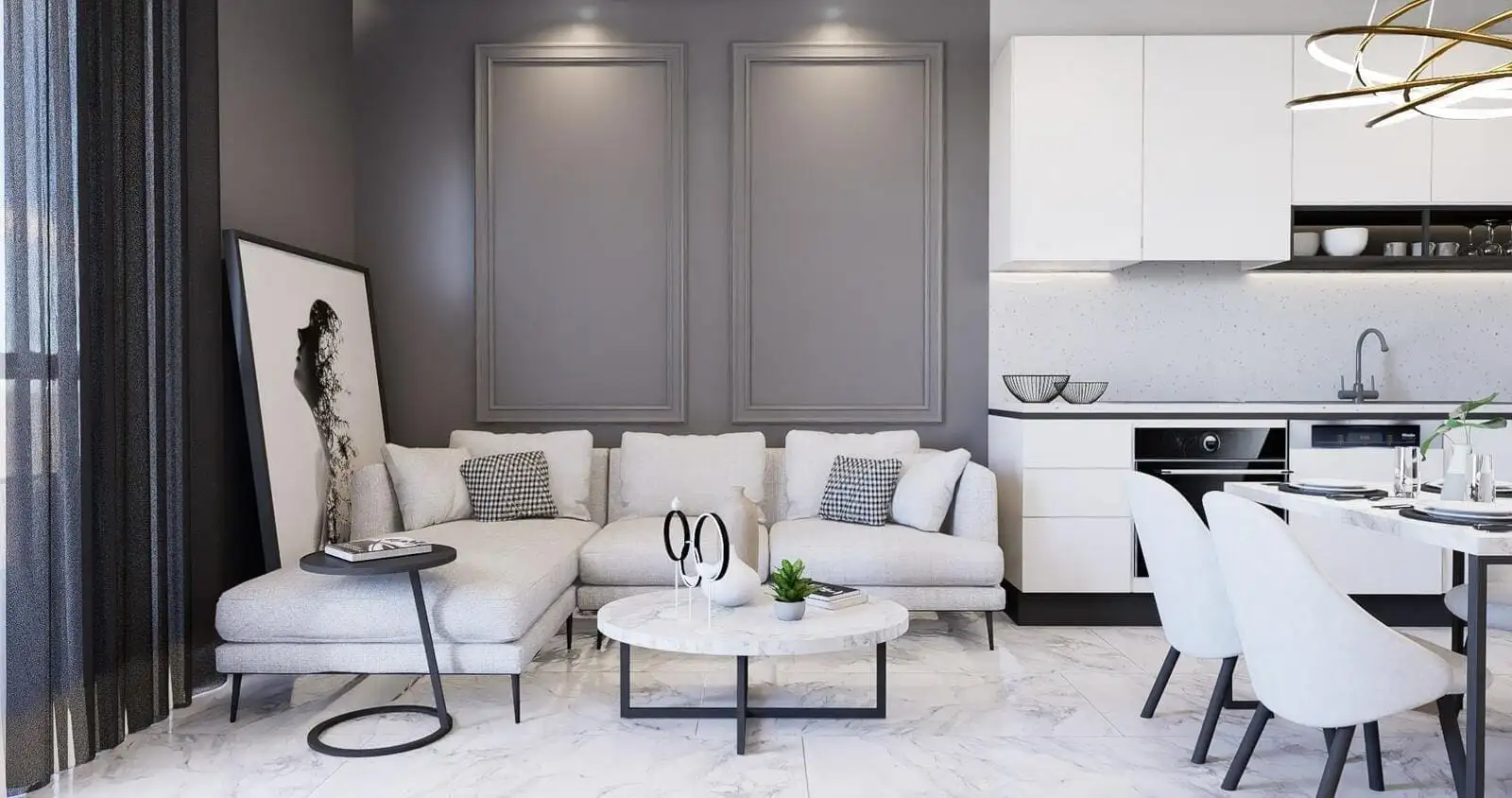 Квартира 51м² в Турции, Конаклы. Стоимостью 110000€ аренда фото-22