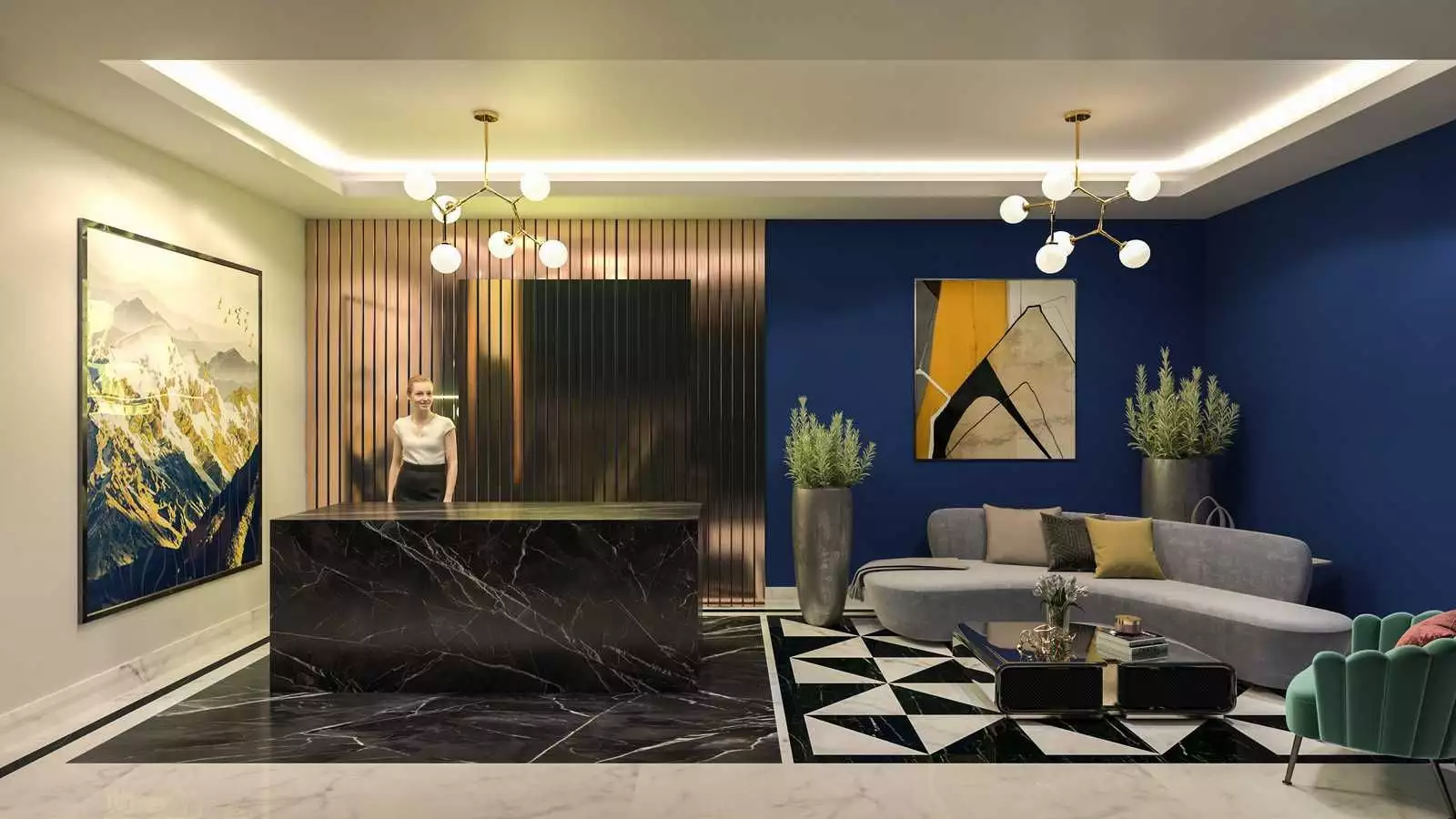 Квартира 46м² в Турции, Газипаша. Стоимостью 117082€ аренда фото-12