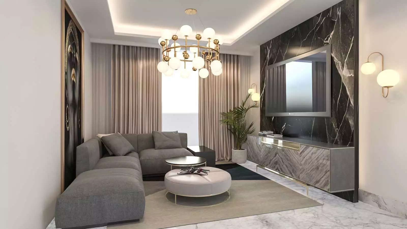 Квартира 46м² в Турции, Газипаша. Стоимостью 117082€ аренда фото-22