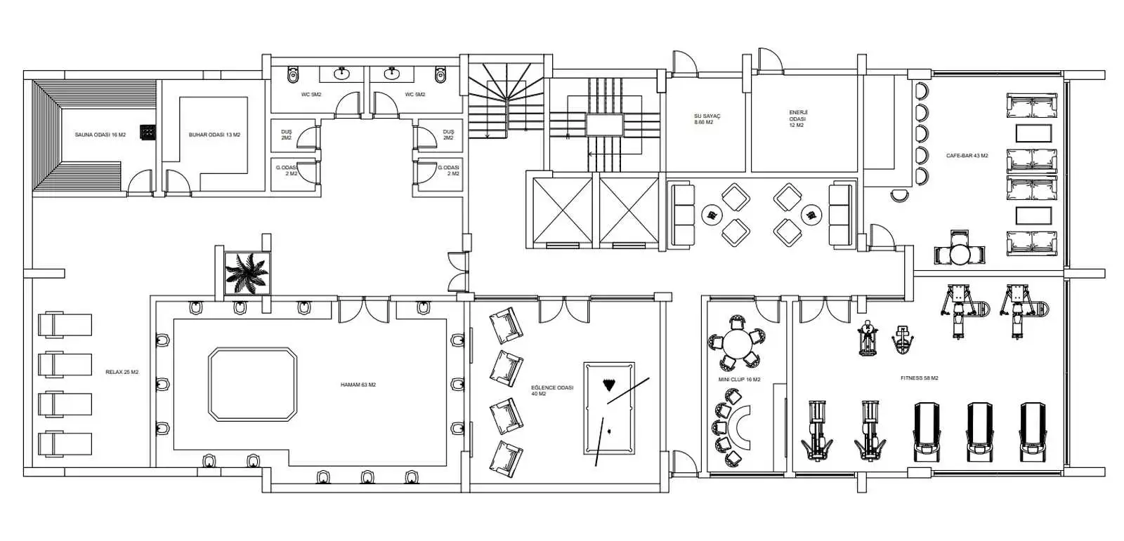 Квартира 46м² в Турции, Газипаша. Стоимостью 117082€ аренда фото-31