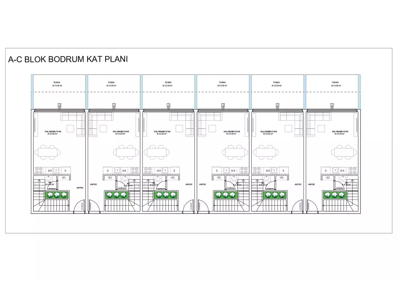 Квартира 105м² в Турции, Конаклы. Стоимостью 250400€ аренда фото-2