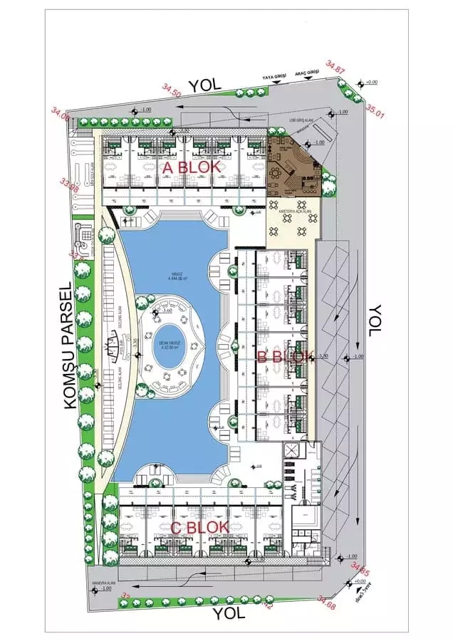 Квартира 105м² в Турции, Конаклы. Стоимостью 250400€ аренда фото-4