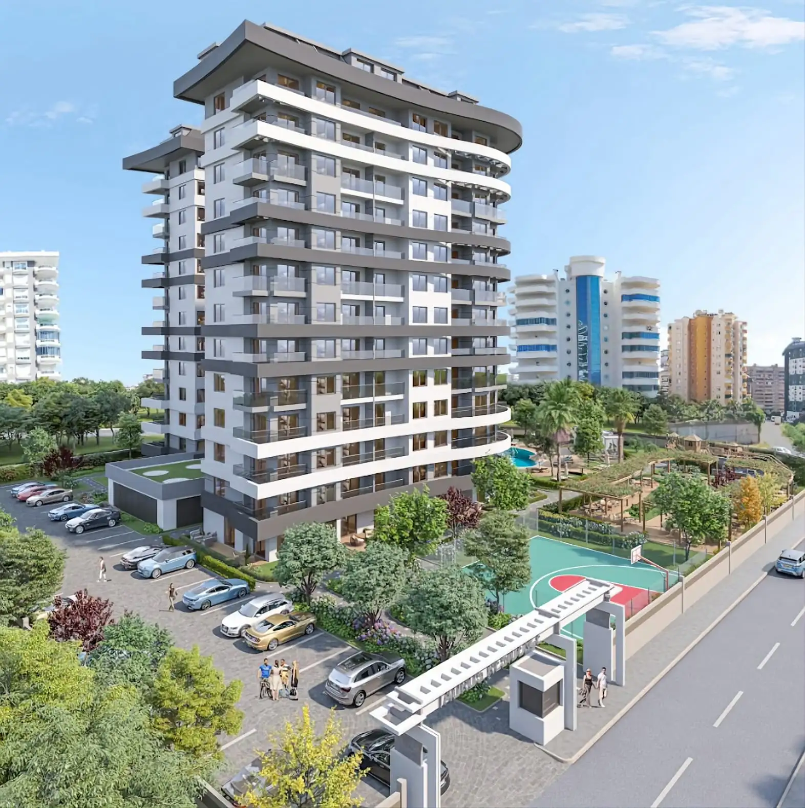 Пентхаус 63м² в Турции, Махмутлар. Стоимостью 144000€ аренда фото-4