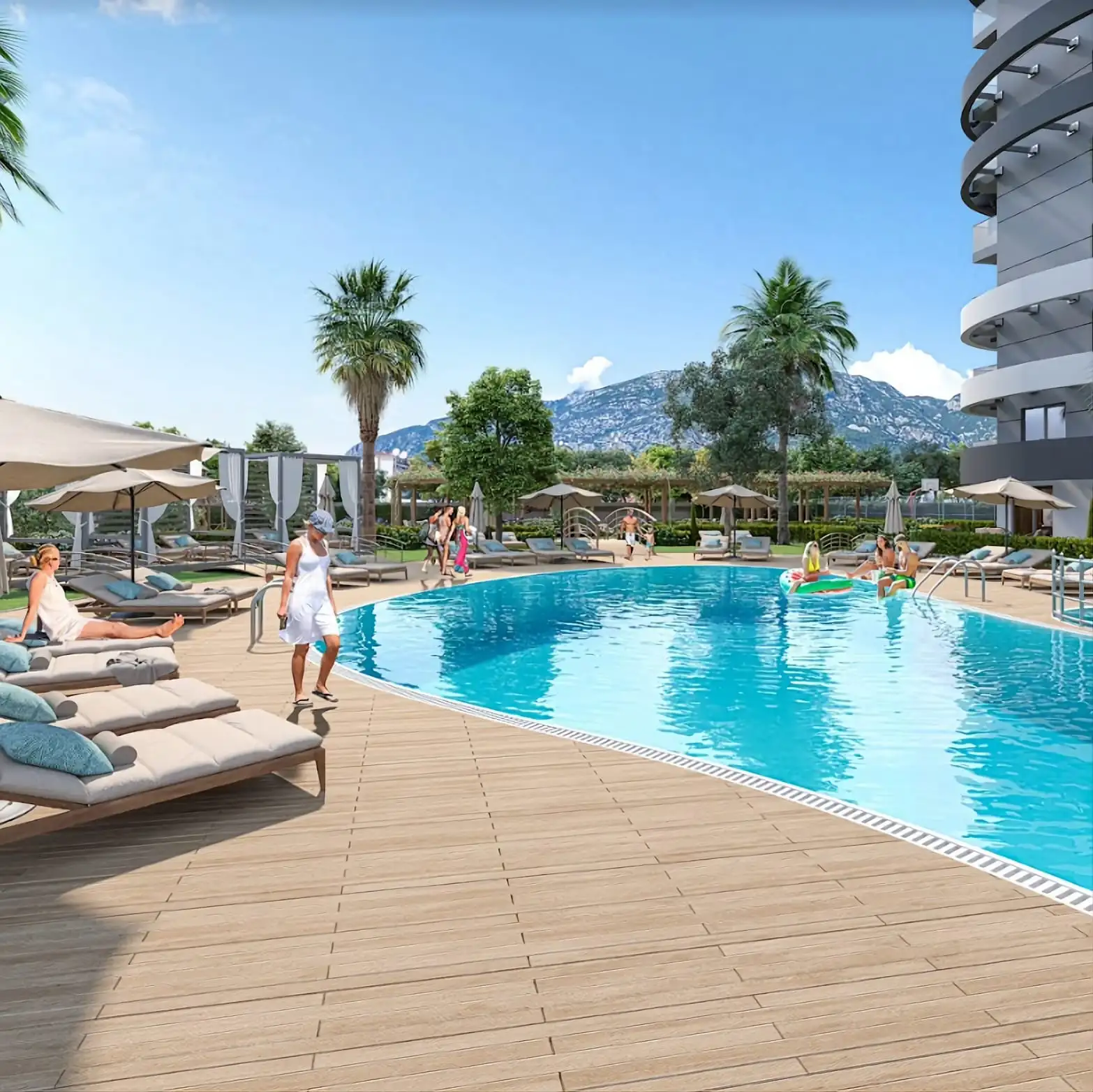 Пентхаус 63м² в Турции, Махмутлар. Стоимостью 144000€ аренда фото-5