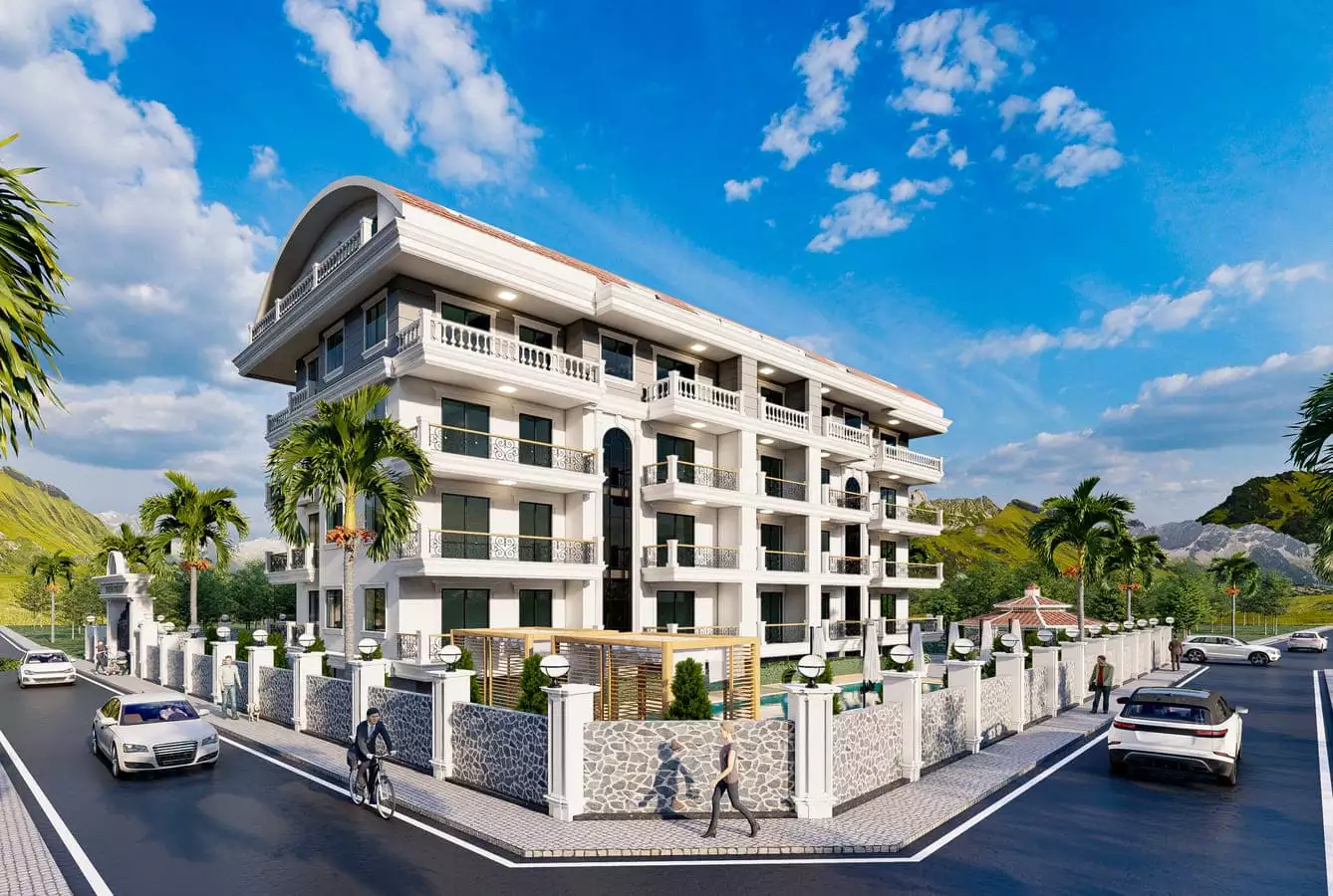 Квартира 47м² в Турции, Конаклы. Стоимостью 130000€ аренда фото-1