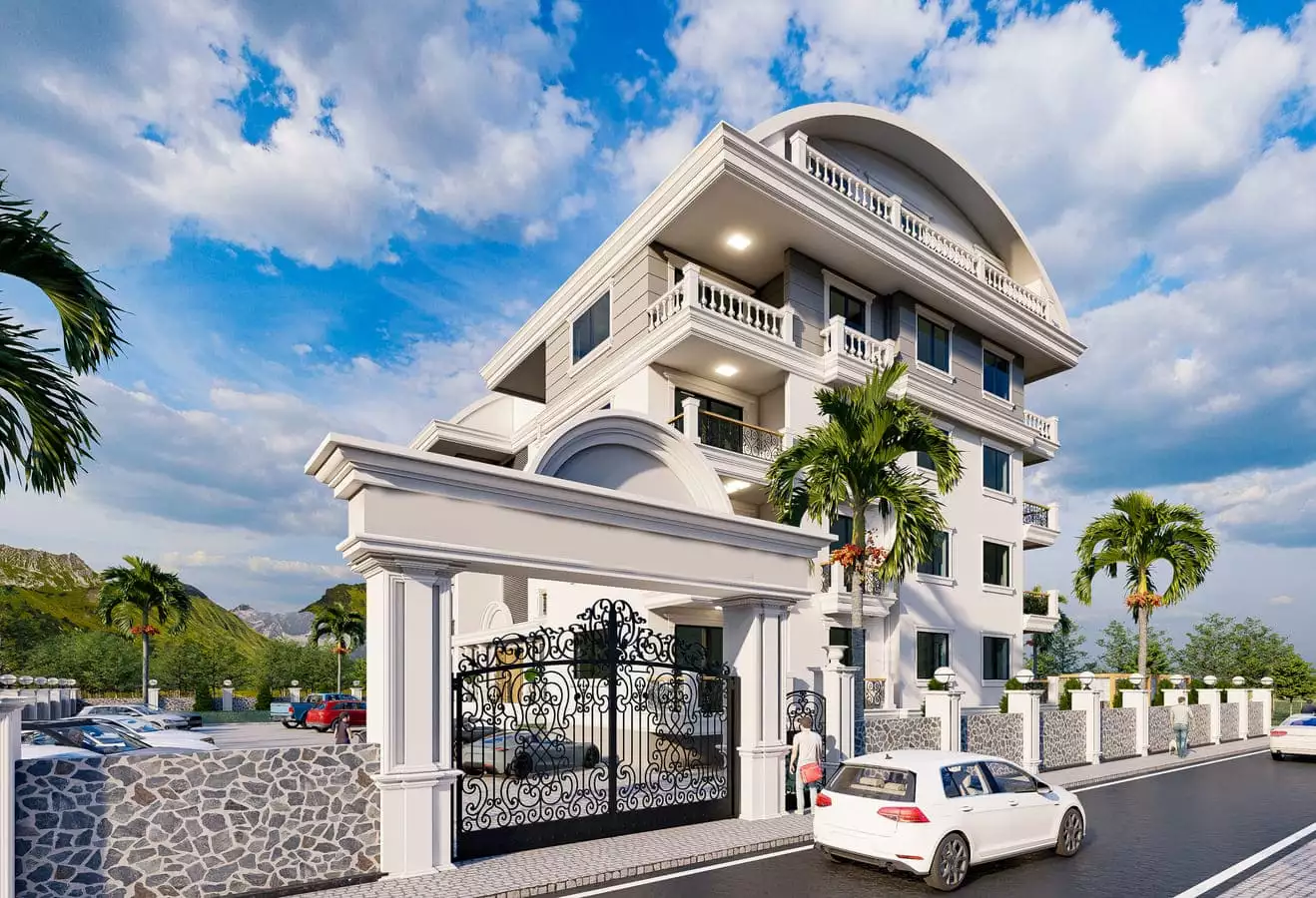 Квартира 47м² в Турции, Конаклы. Стоимостью 130000€ аренда фото-2