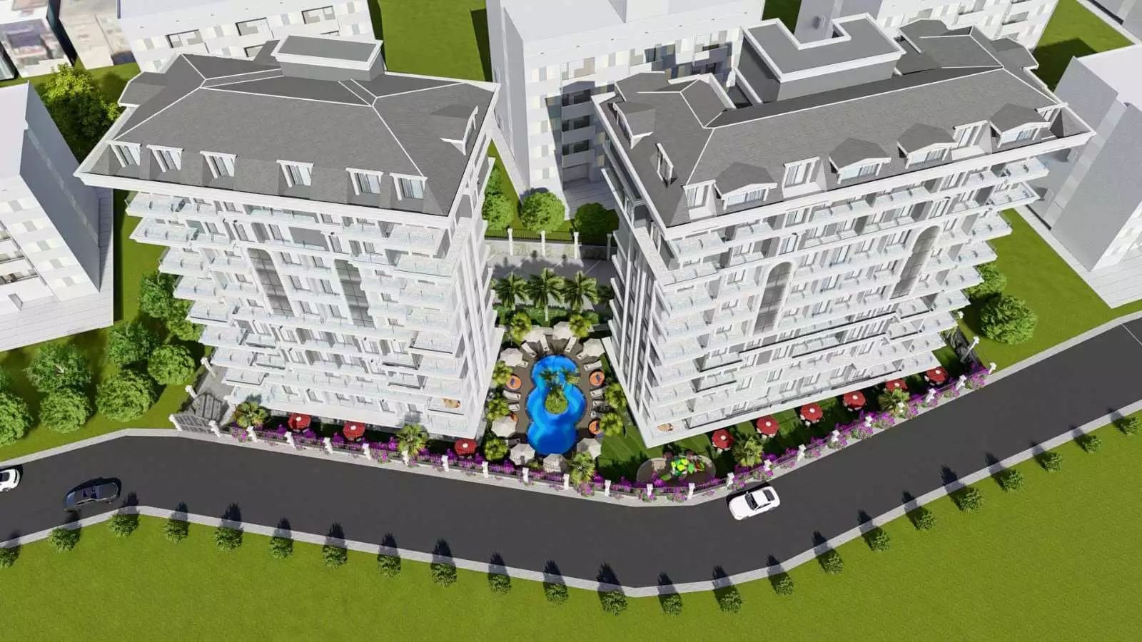 Квартира 50м² в Турции, Аланья. Стоимостью 215000€ аренда фото-6