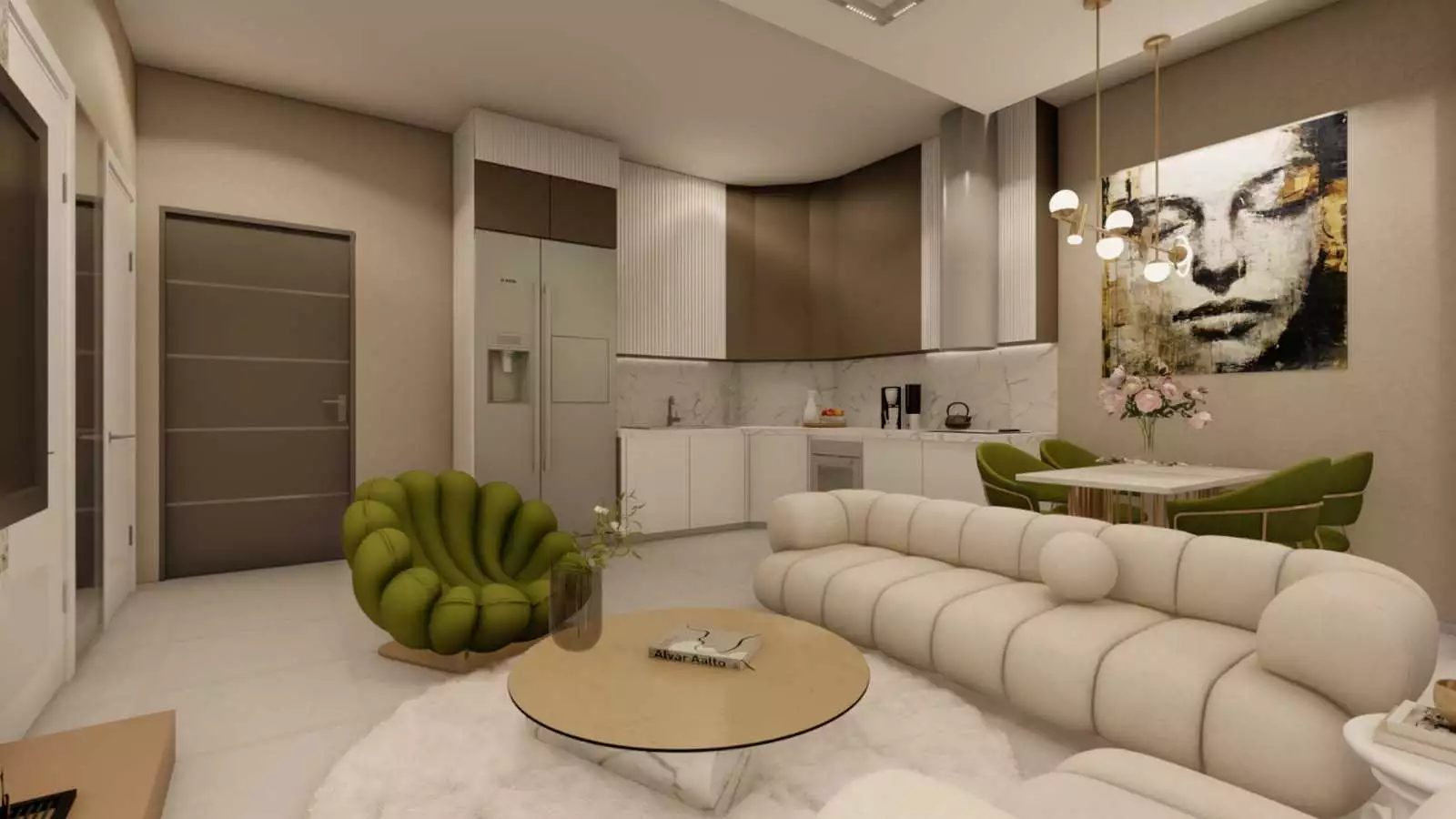 Квартира 50м² в Турции, Аланья. Стоимостью 215000€ аренда фото-21