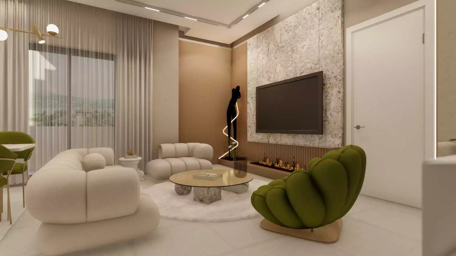 Квартира 50м² в Турции, Аланья. Стоимостью 215000€ аренда фото-22