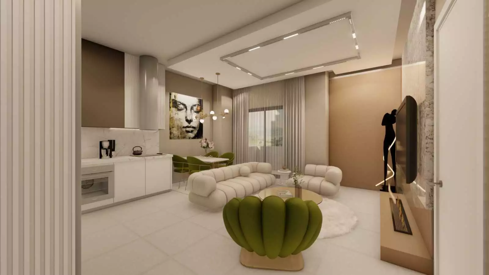 Квартира 50м² в Турции, Аланья. Стоимостью 215000€ аренда фото-26