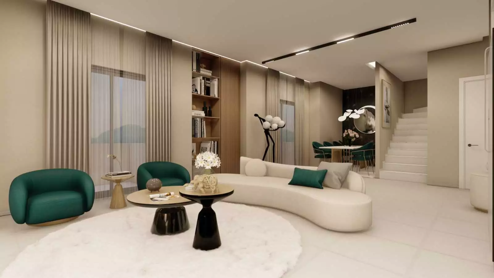 Квартира 50м² в Турции, Аланья. Стоимостью 215000€ аренда фото-30