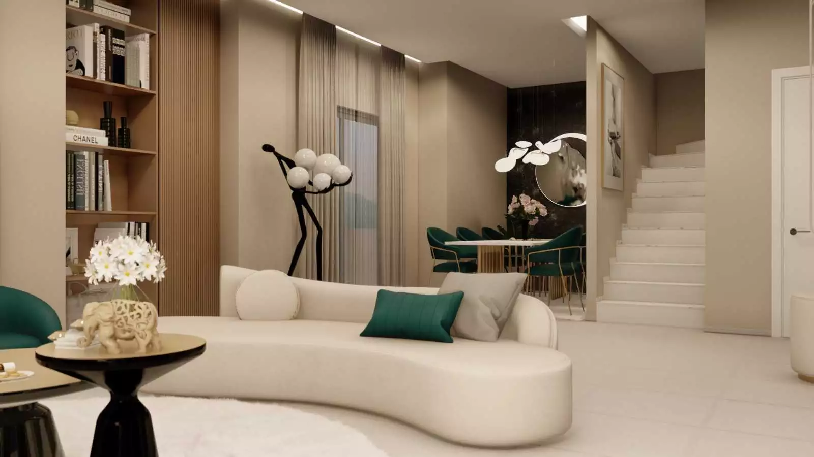 Квартира 50м² в Турции, Аланья. Стоимостью 215000€ аренда фото-31