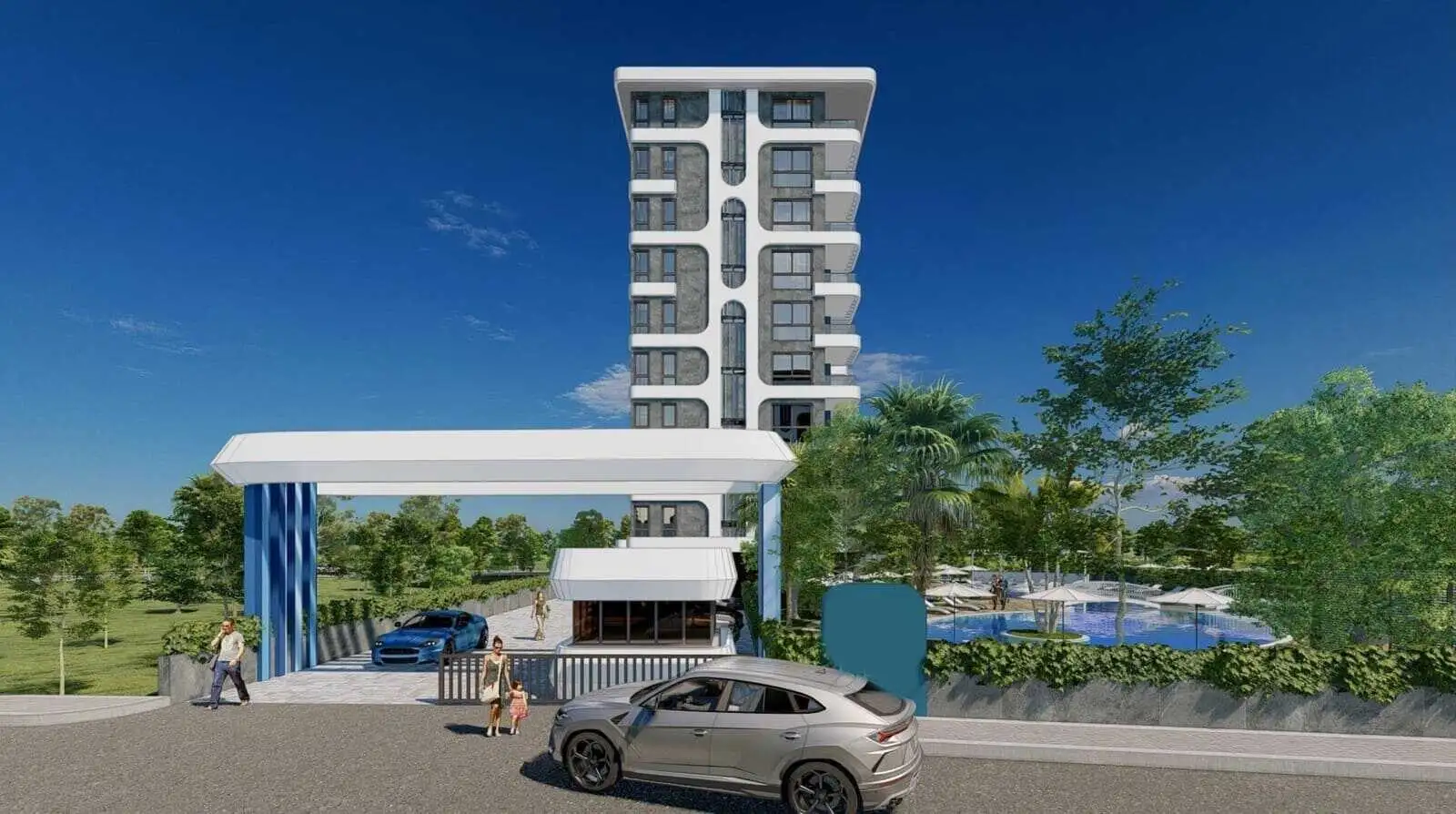 Квартира 55м² в Турции, Демирташ. Стоимостью 94000€ аренда фото-4