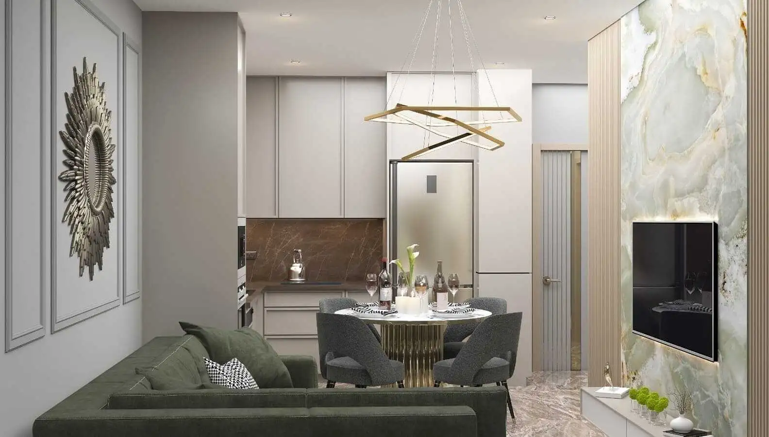 Квартира 55м² в Турции, Демирташ. Стоимостью 94000€ аренда фото-14