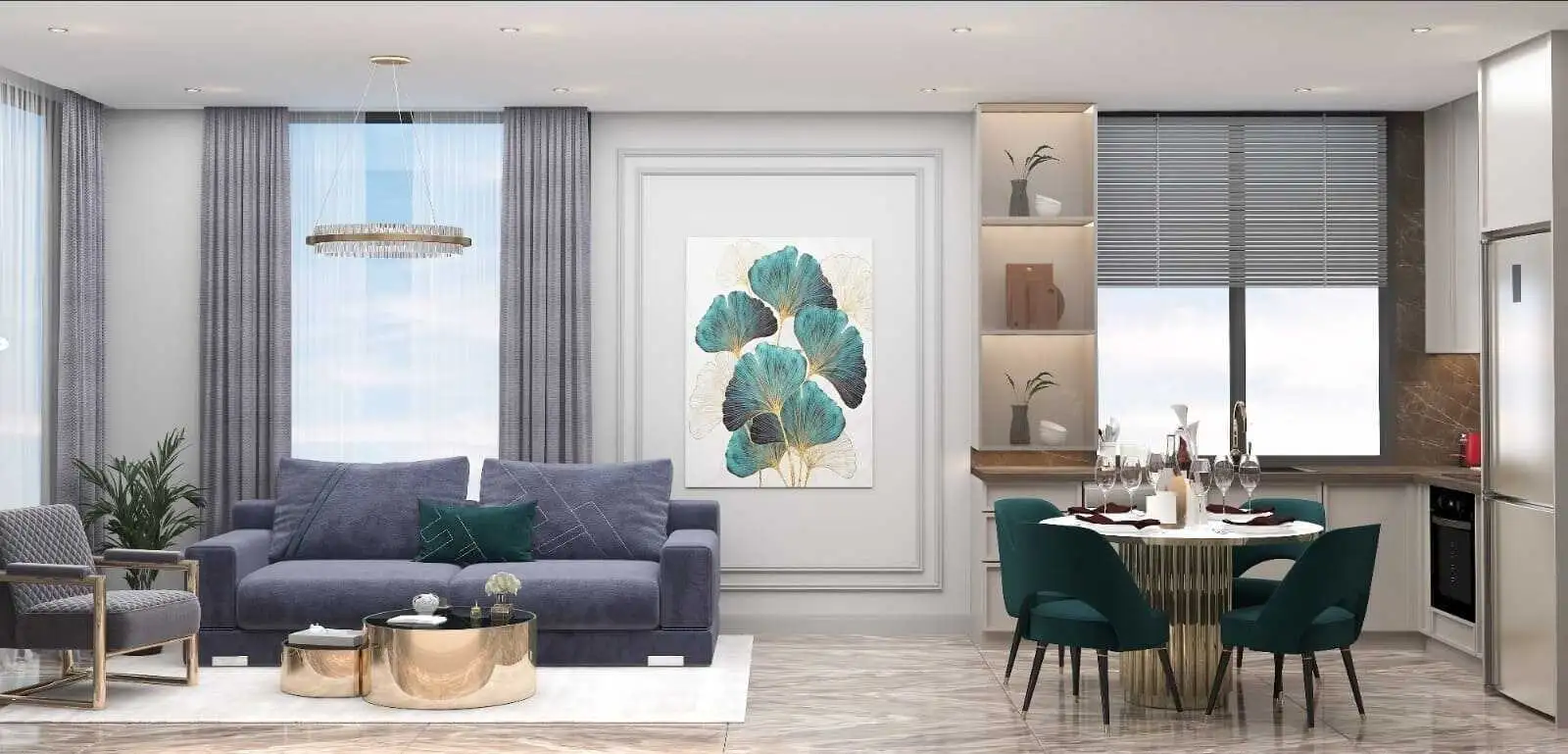 Квартира 55м² в Турции, Демирташ. Стоимостью 94000€ аренда фото-17