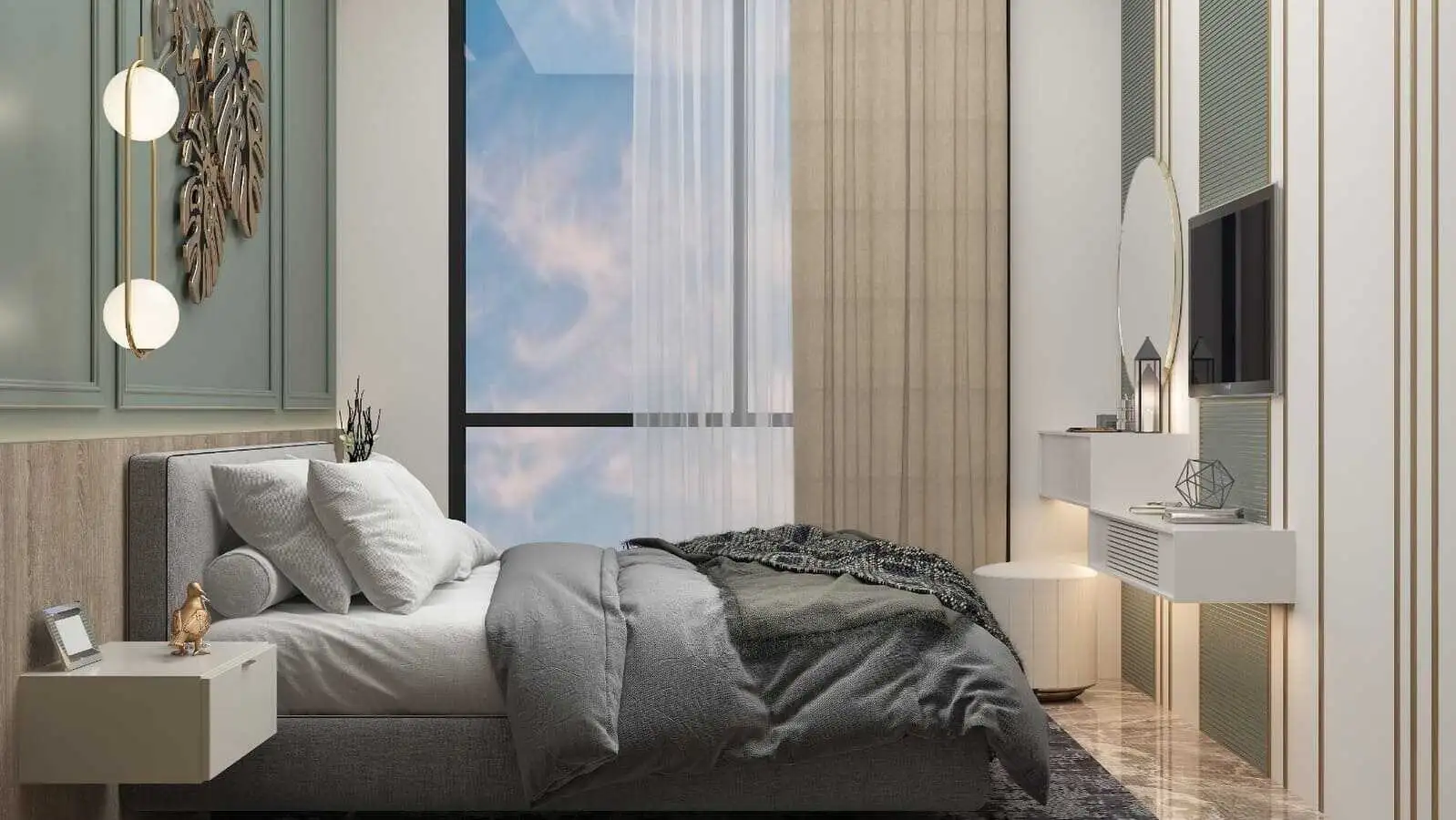 Квартира 55м² в Турции, Демирташ. Стоимостью 94000€ аренда фото-18