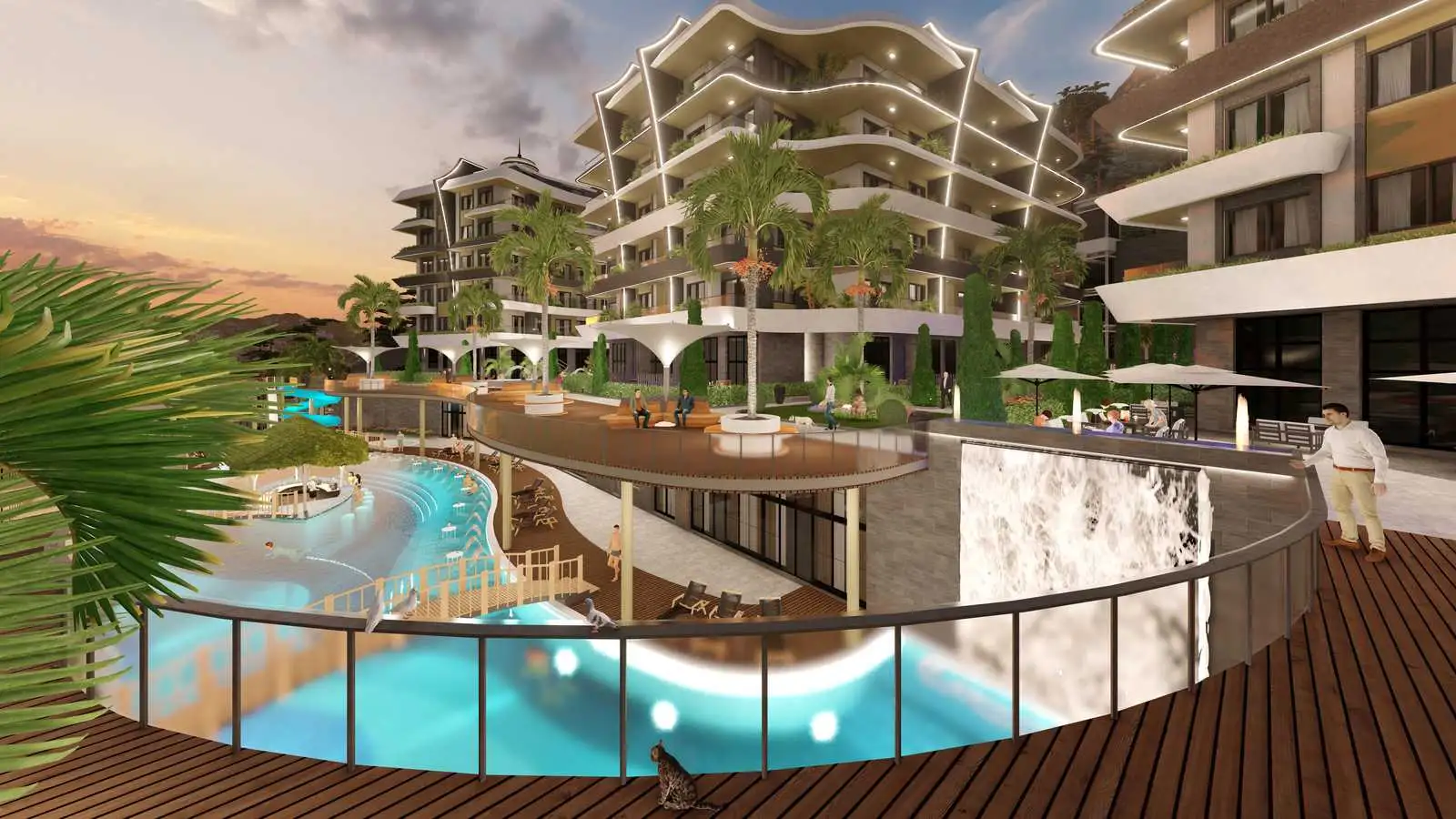 Квартира 46м² в Турции, Махмутлар. Стоимостью 85000€ аренда фото-13