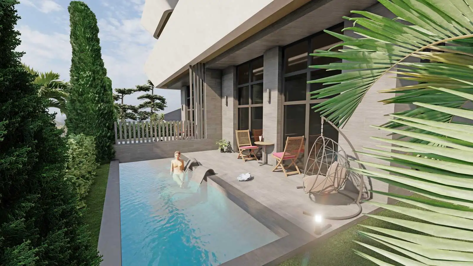 Квартира 46м² в Турции, Махмутлар. Стоимостью 85000€ аренда фото-15