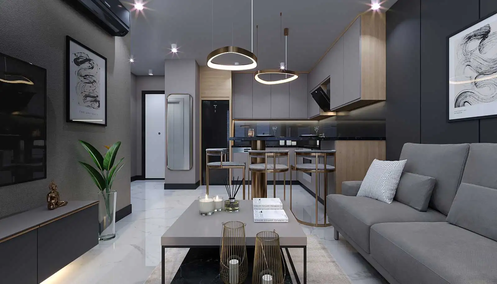 Квартира 46м² в Турции, Махмутлар. Стоимостью 85000€ аренда фото-25