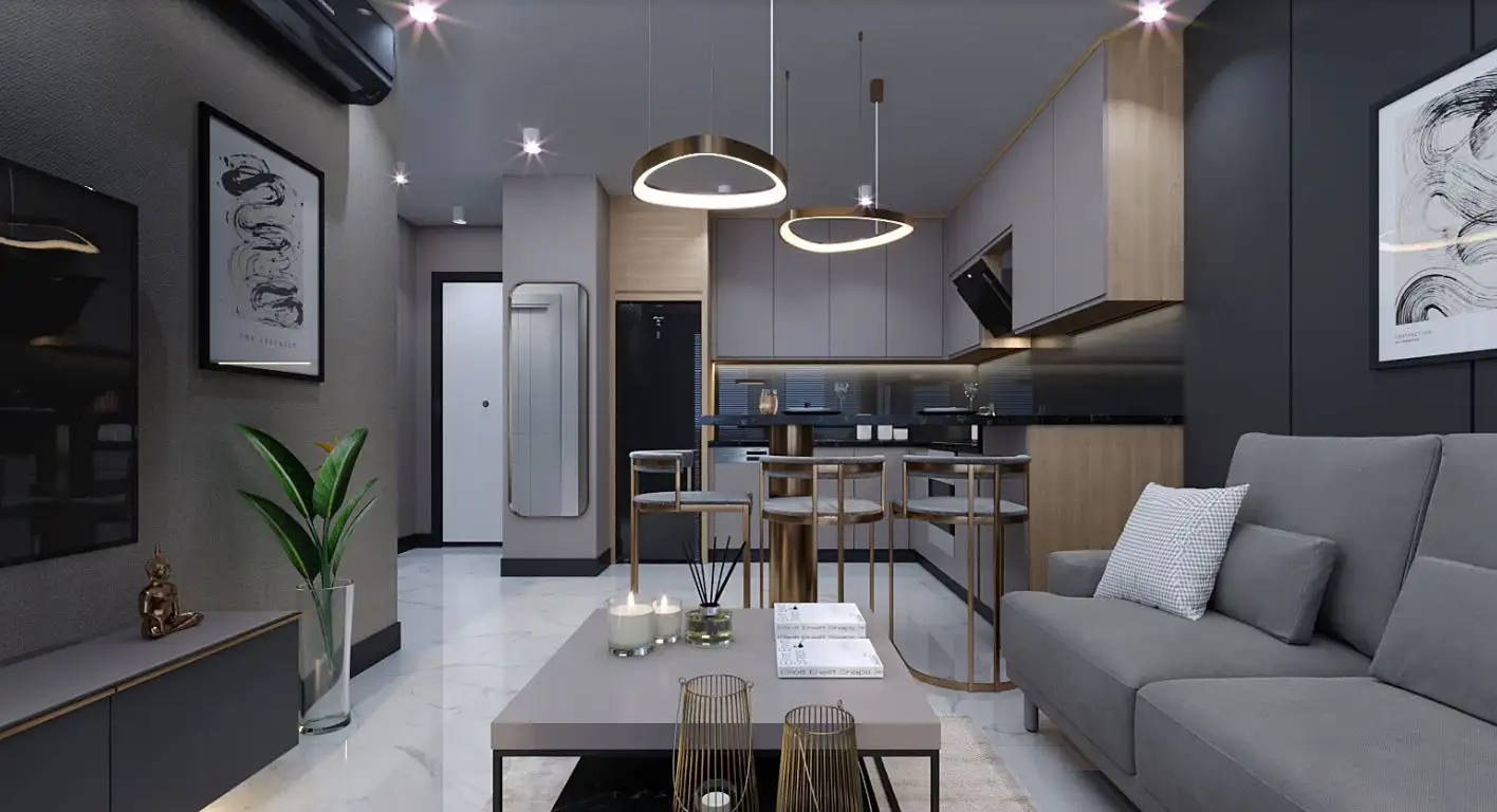 Квартира 46м² в Турции, Махмутлар. Стоимостью 85000€ аренда фото-26