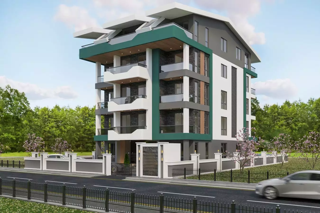 Квартира 50м² в Турции, Газипаша. Стоимостью 111250€ аренда фото-1