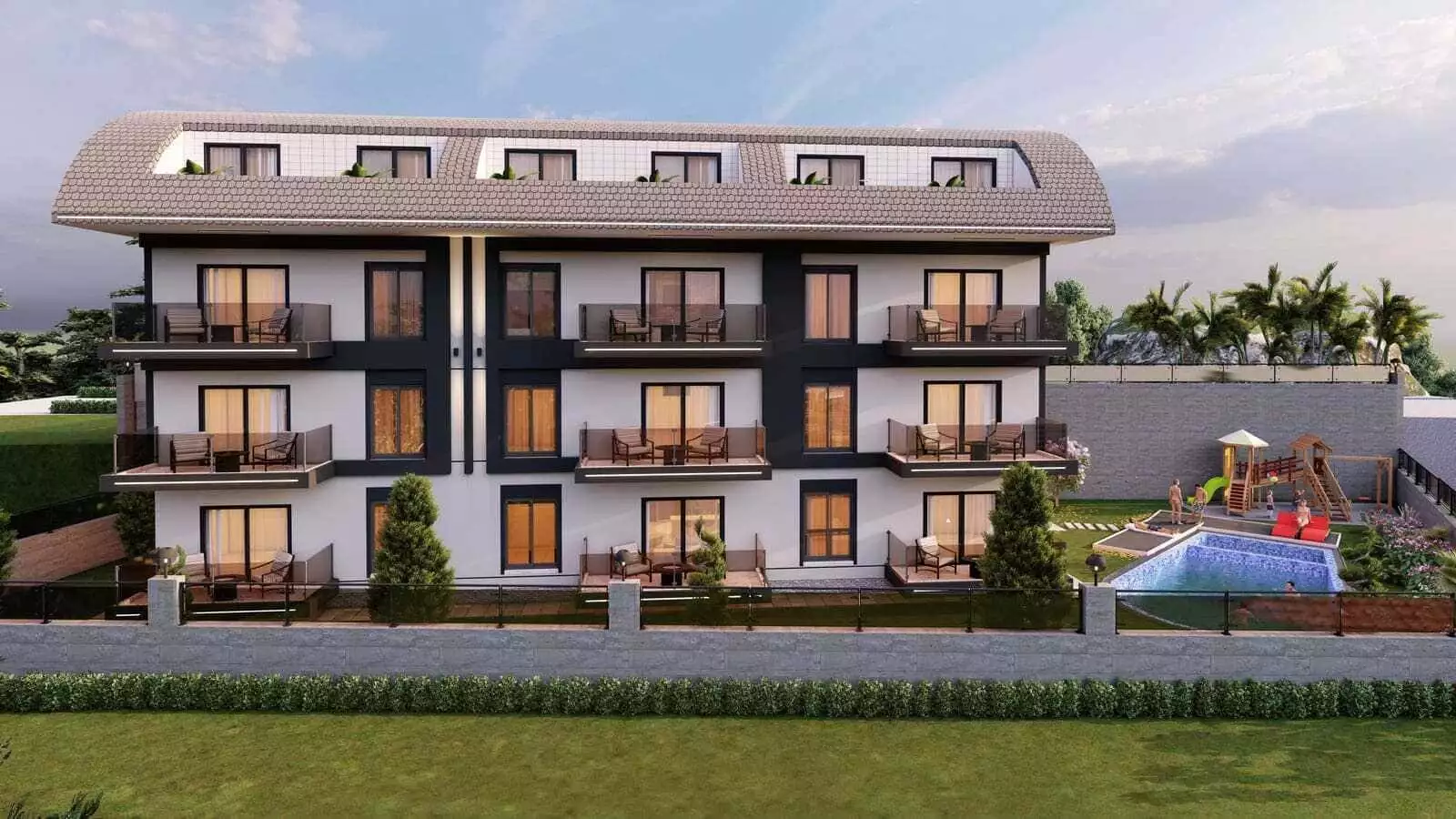 Квартира 120м² в Турции, Аланья. Стоимостью 490000€ аренда фото-2