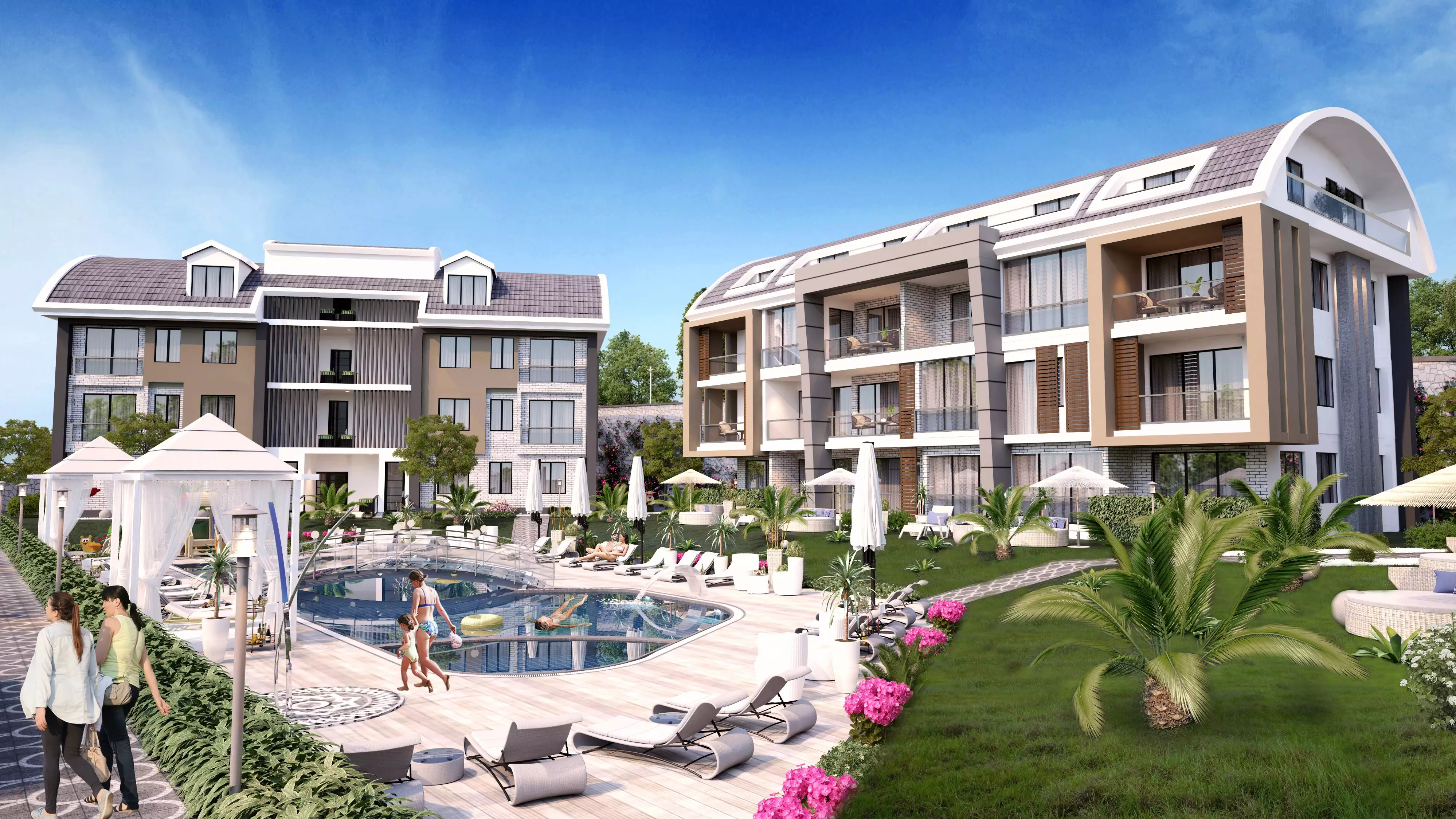 Квартира 89м² в Турции, Аланья. Стоимостью 150000€ аренда фото-3