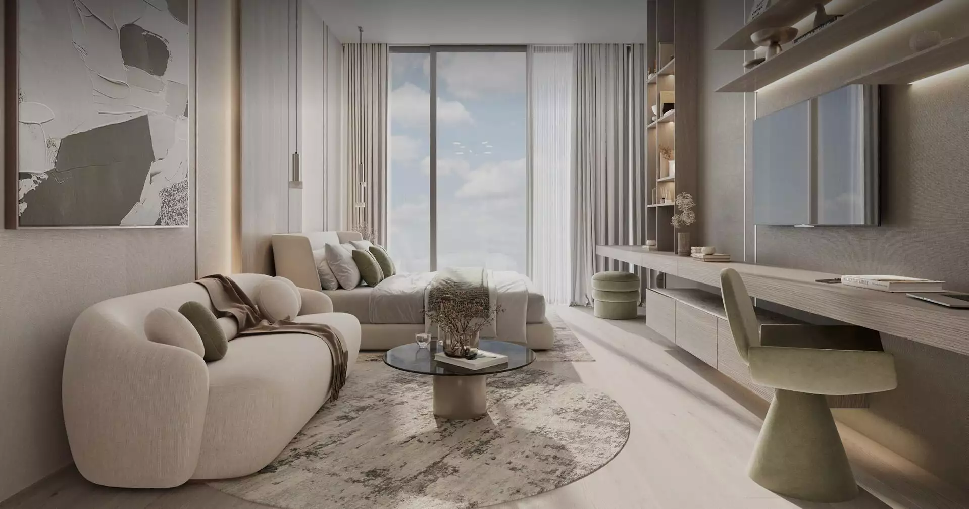 Квартира 36м² в ОАЭ, Дубай. Стоимостью 166335$ аренда фото-7