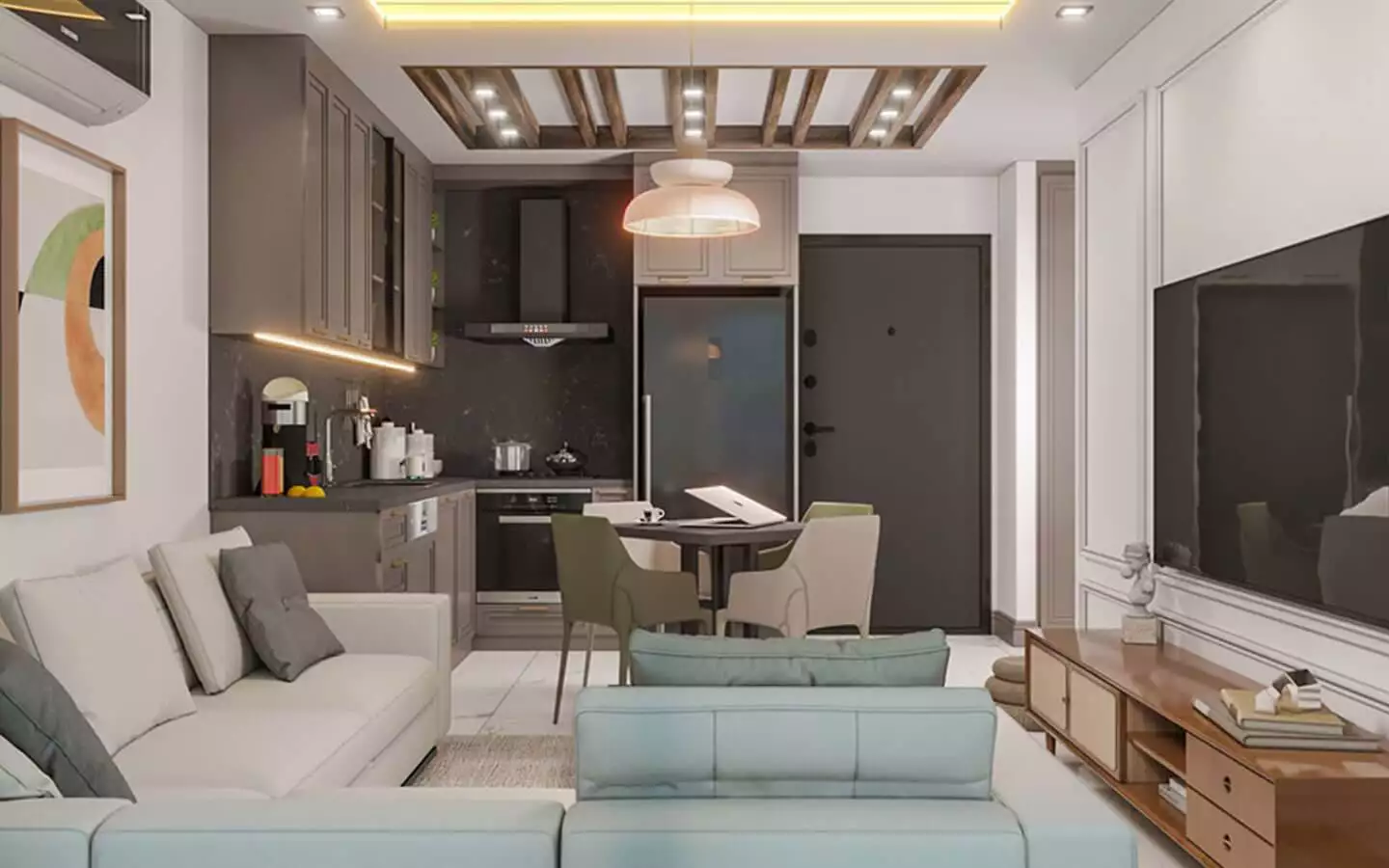 Квартира 47м² в Черногории, Комошевина. Стоимостью 235150€ аренда фото-14