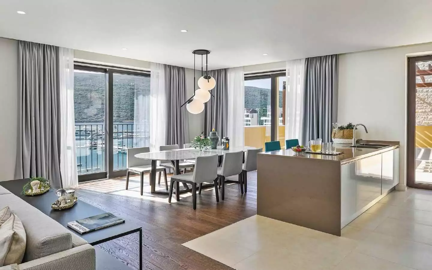 Квартира 82м² в Черногории, Кумбор. Стоимостью 695000€ аренда фото-6