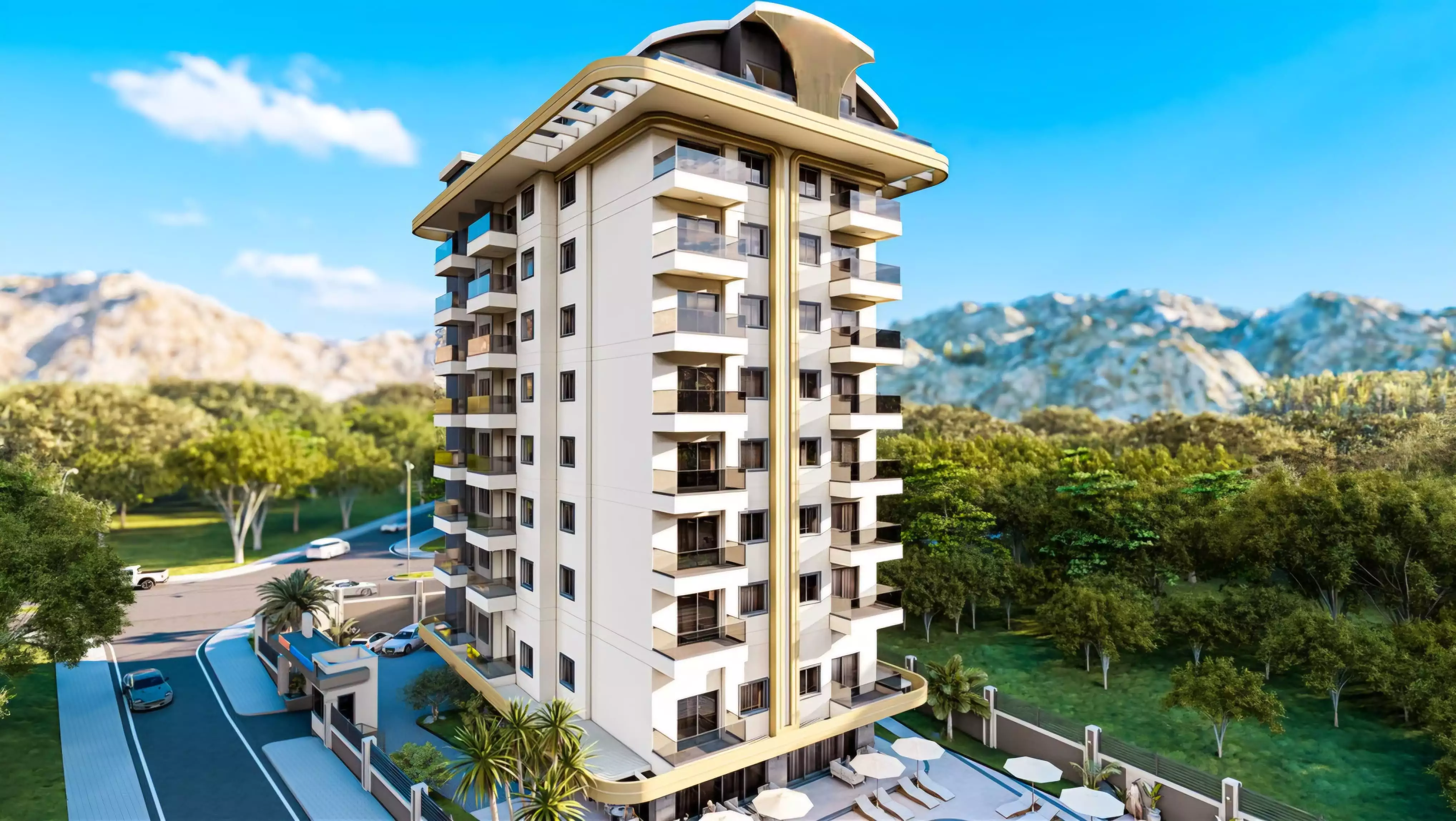 Квартира 56м² в Турции, Махмутлар. Стоимостью 93000€ аренда фото-5