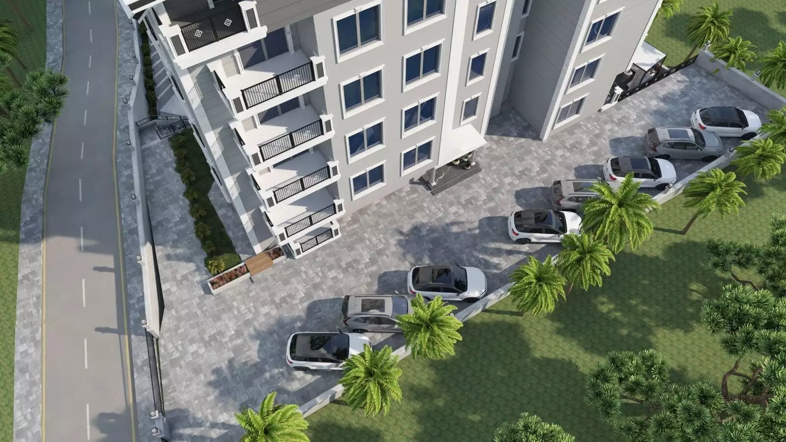 Квартира 40м² в Турции, Газипаша. Стоимостью 112000€ аренда фото-2