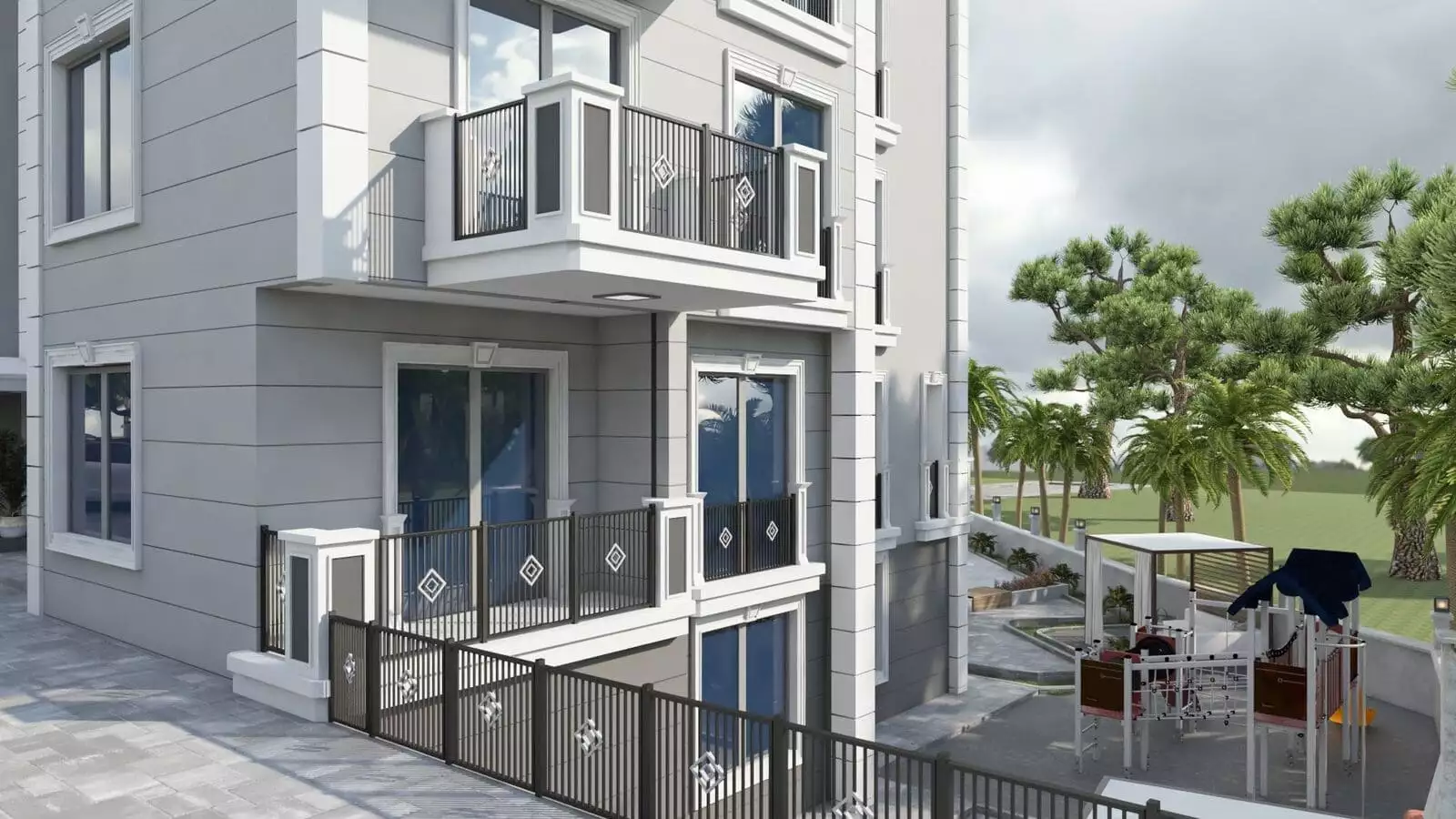 Квартира 40м² в Турции, Газипаша. Стоимостью 112000€ аренда фото-5