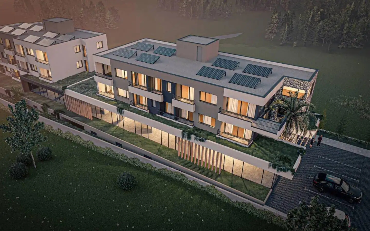 Квартира 44м² в Черногории, Радановичи. Стоимостью 98736€ аренда фото-2