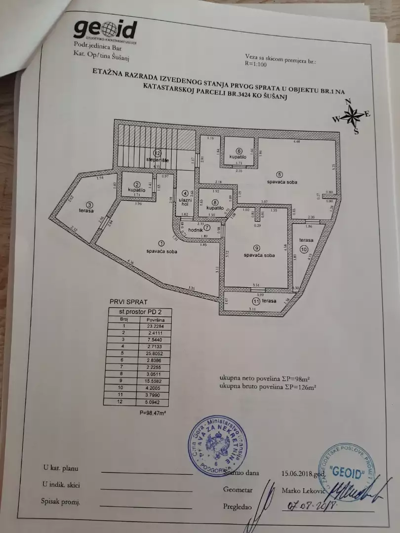 Отель, гостиница 343м² в Черногории, Бар. Стоимостью 320000€ аренда фото-6