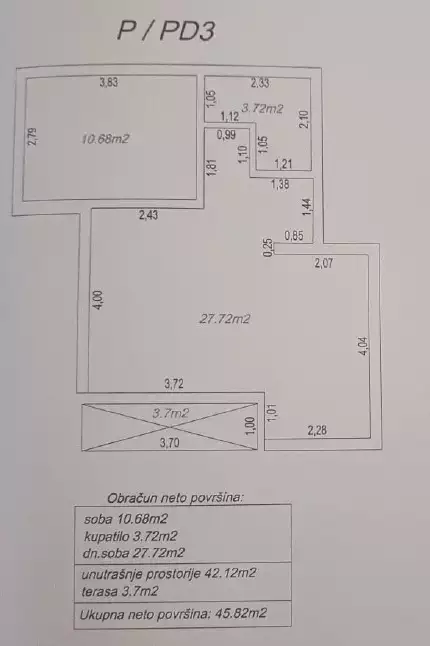 Квартира 46м² в Черногории, Херцег-Нови. Стоимостью 62100€ аренда фото-14