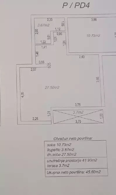 Квартира 46м² в Черногории, Херцег-Нови. Стоимостью 62100€ аренда фото-15