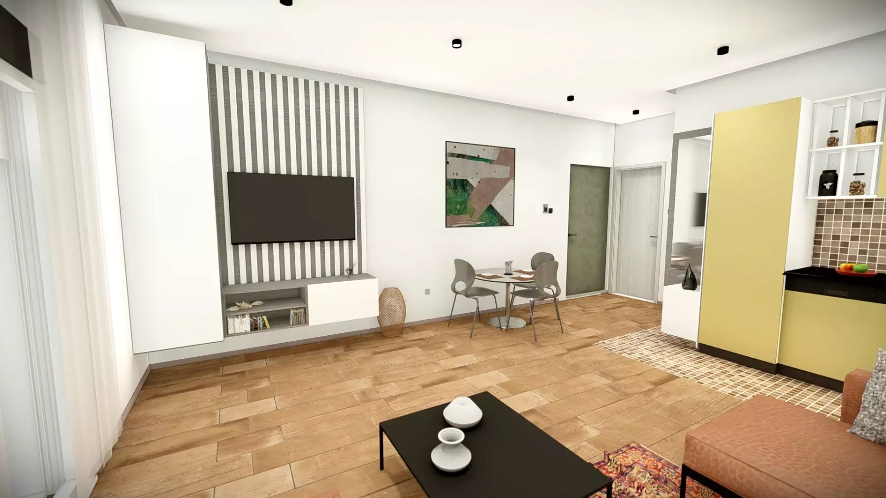 Квартира 32м² в Черногории, Добра Вода. Стоимостью 85000€ аренда фото-4