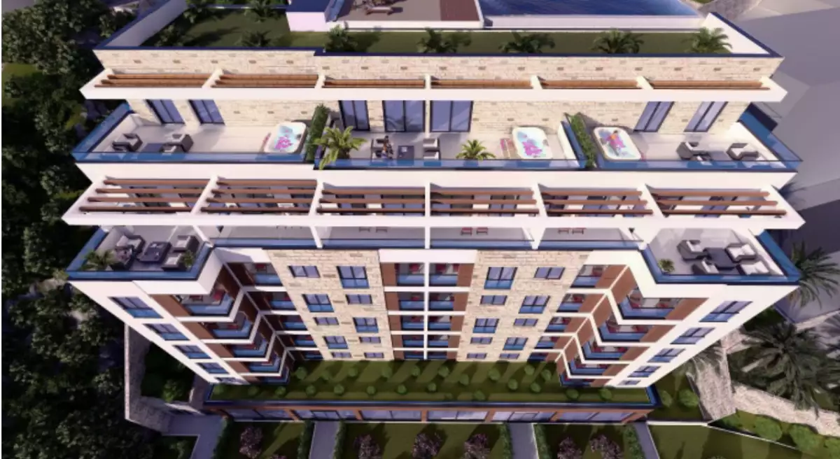 Квартира 52м² в Черногории, Бечичи. Стоимостью 197000€ аренда фото-1