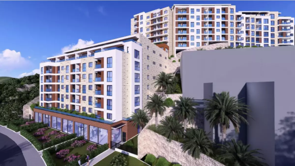 Квартира 52м² в Черногории, Бечичи. Стоимостью 197000€ аренда фото-2