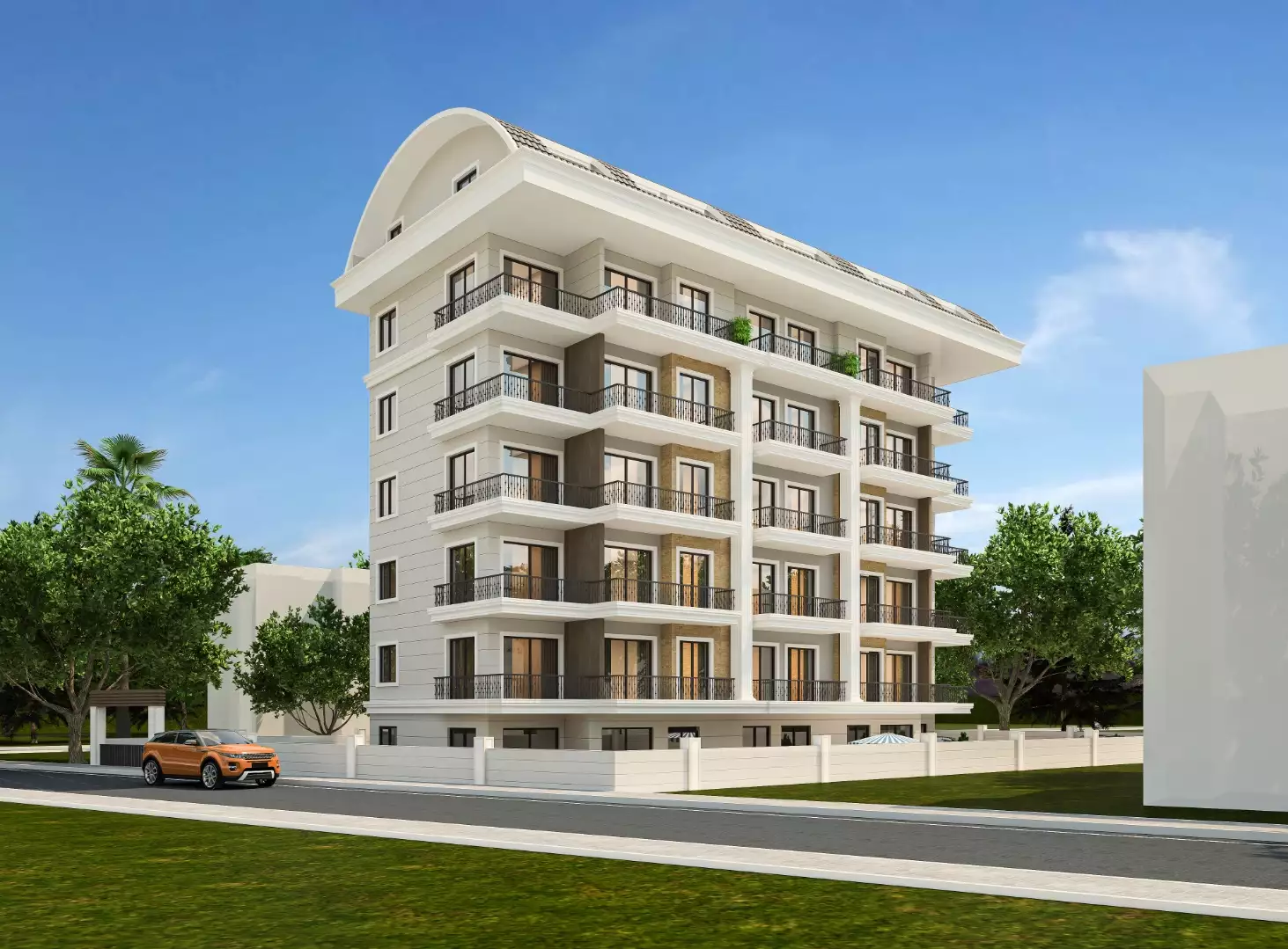 Квартира 54м² в Турции, Авсаллар. Стоимостью 102000€ аренда фото-1