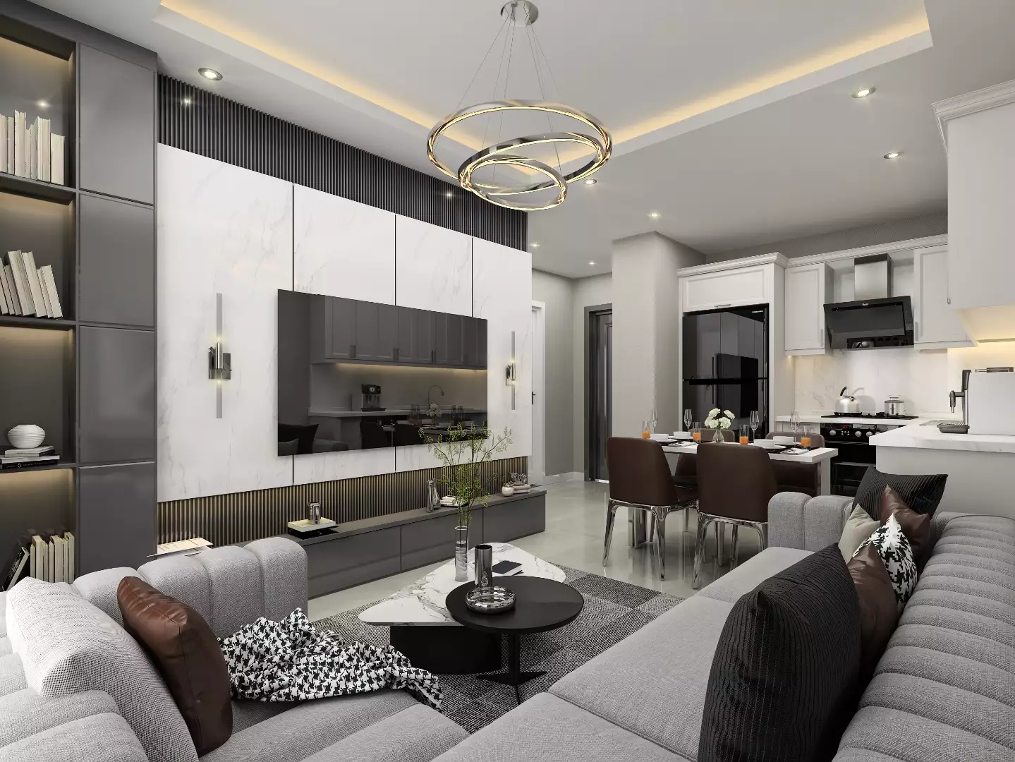 Квартира 54м² в Турции, Авсаллар. Стоимостью 102000€ аренда фото-10