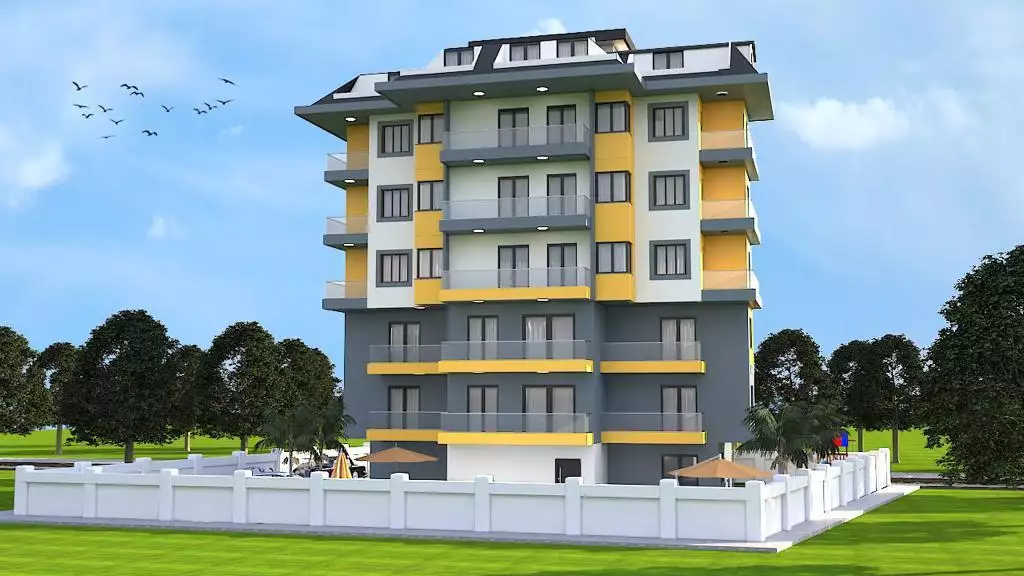 Квартира 57м² в Турции, Авсаллар. Стоимостью 90000€ аренда фото-1