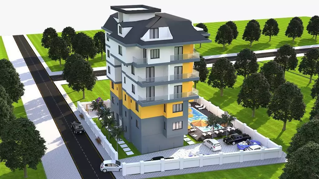 Квартира 57м² в Турции, Авсаллар. Стоимостью 90000€ аренда фото-5
